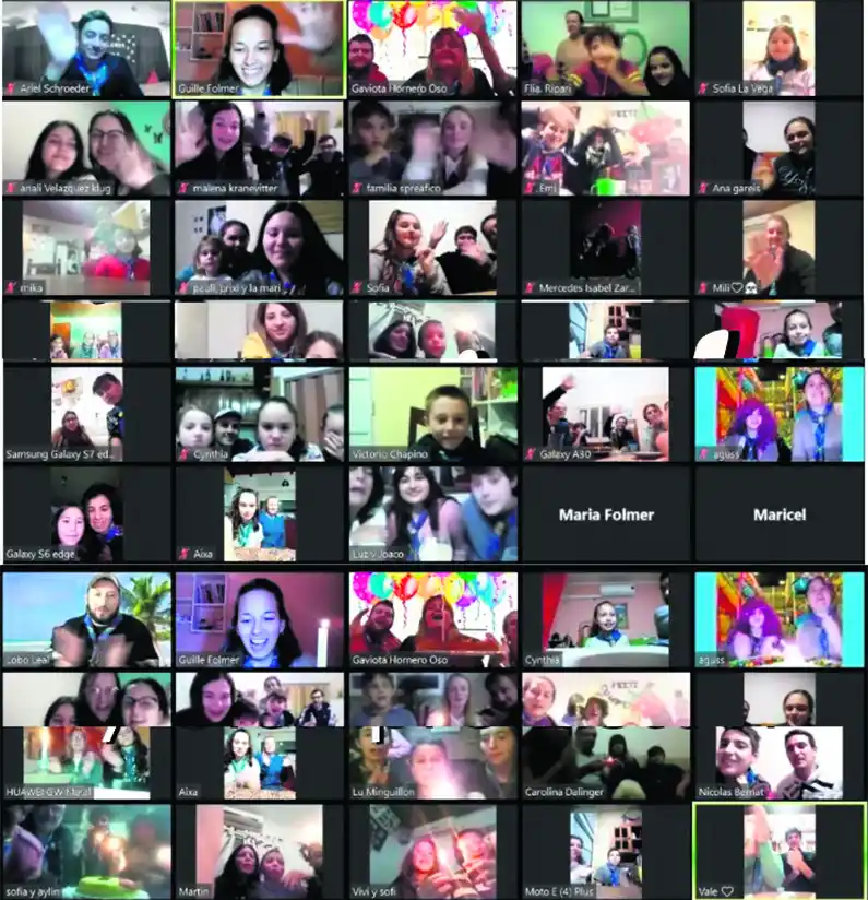 Crespo: Los scout celebran su día lejos de los campamentos y encuentros característicos en escenarios naturales