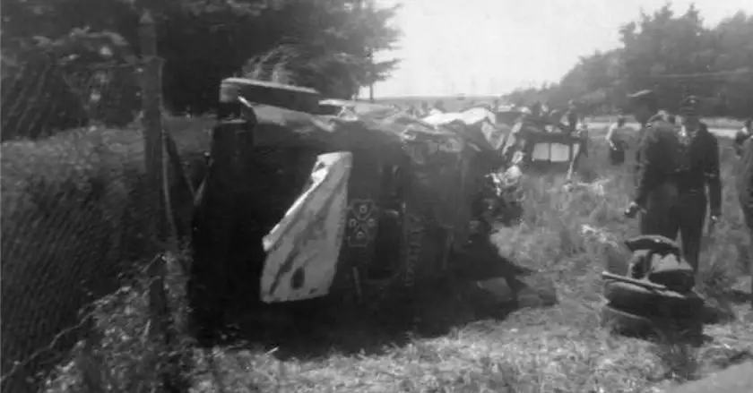 "Pocho" Facchini y su accidente mortal en Tandil.