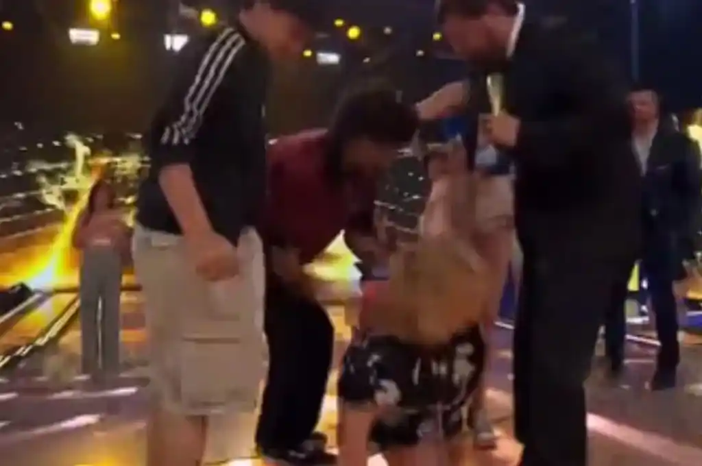 Hubo un momento de tensión en el estudio