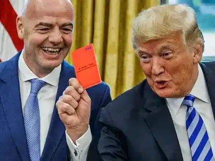 Polémica decisión de la FIFA al quitarle la roja a Balagun tras llamado de D.Trump.