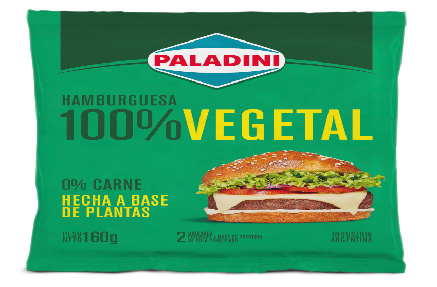 Paladini presenta su nueva hamburguesa de origen 100% vegetal