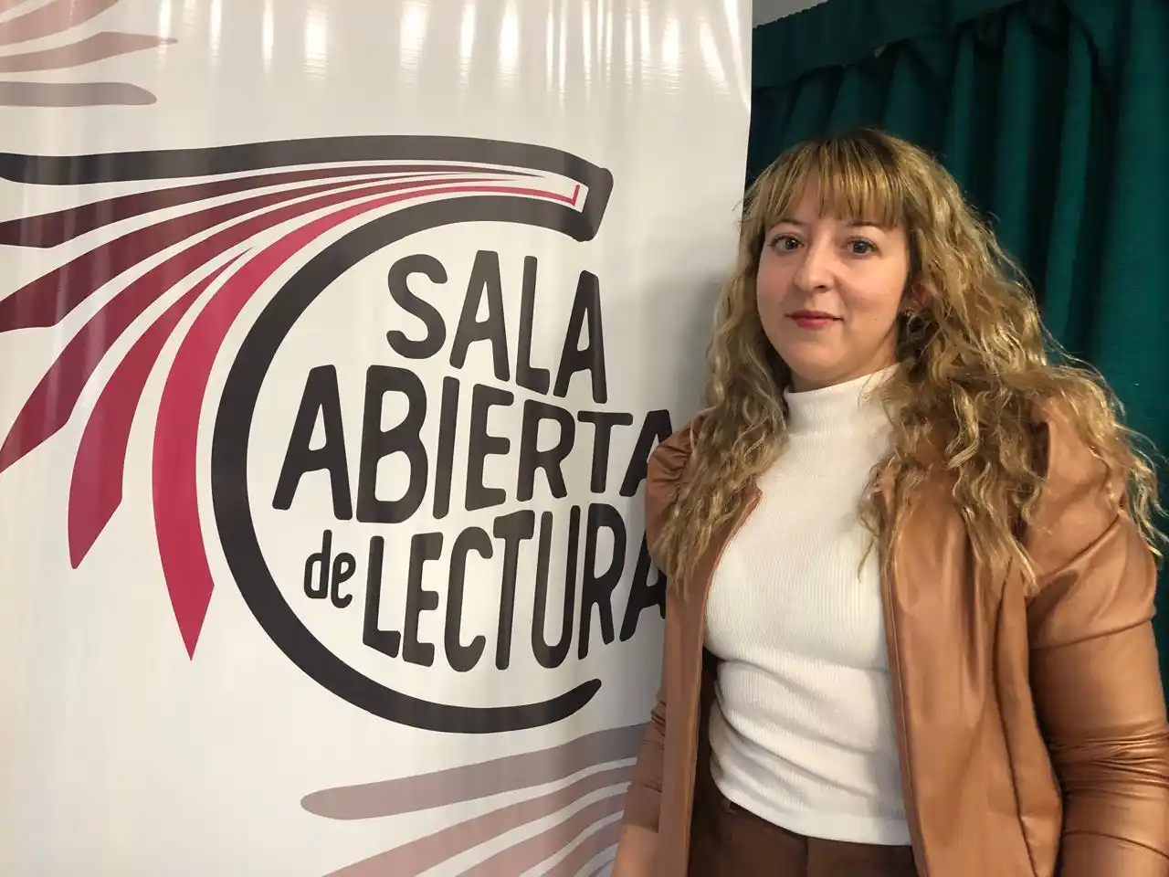 Lucía Veiga, al frente de la Sala Abierta de Lectura, brindó precisiones sobre el relanzamiento del Plan Ciudadano "Alzar la Palabra".