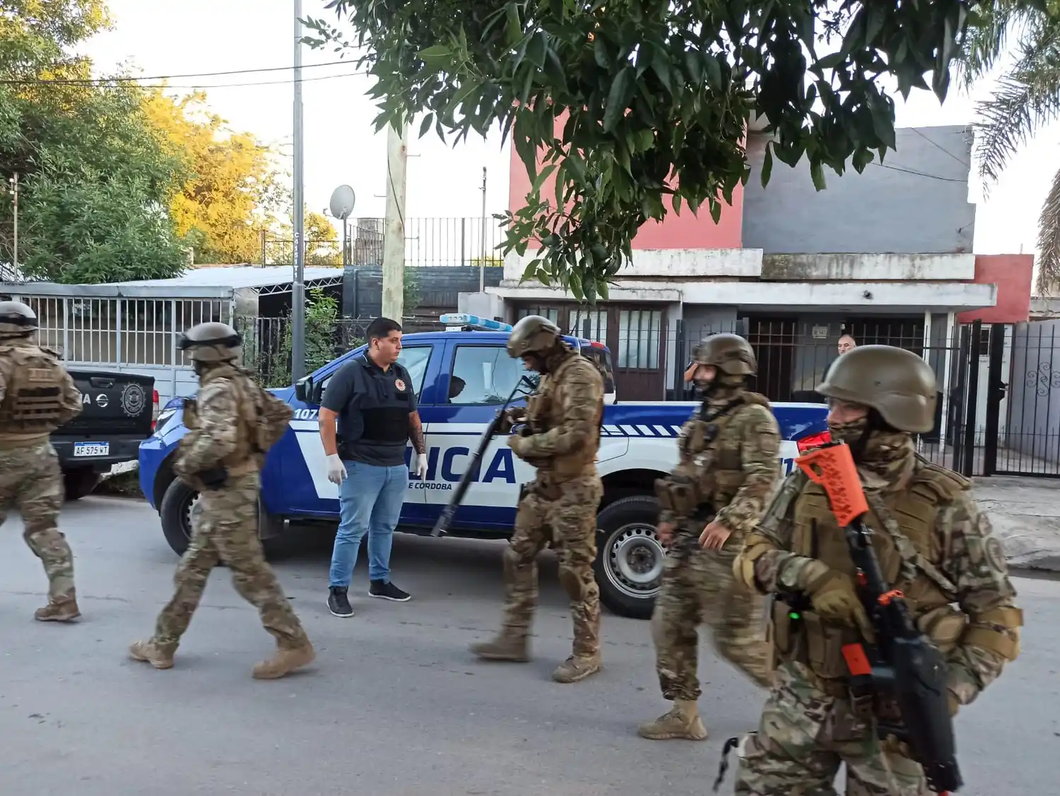 Allanamientos y dos detenidos en Córdoba por robos en San Francisco