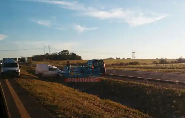 Gualeguaychuense despistó cerca de Colonia Elía
