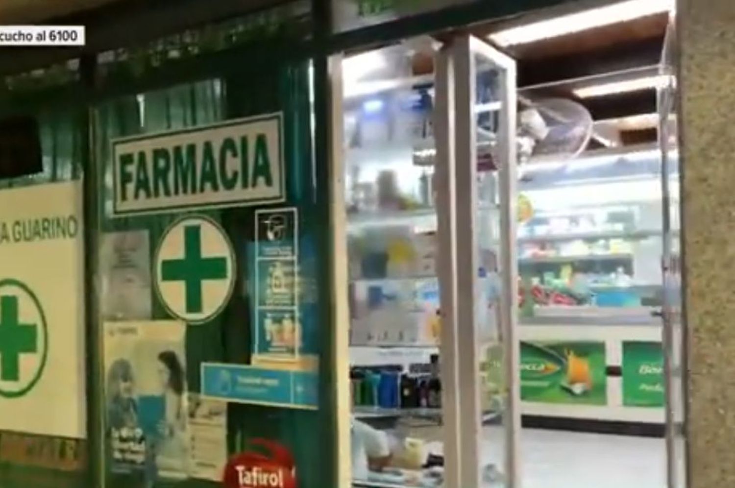 Ataque a balazos en una farmacia