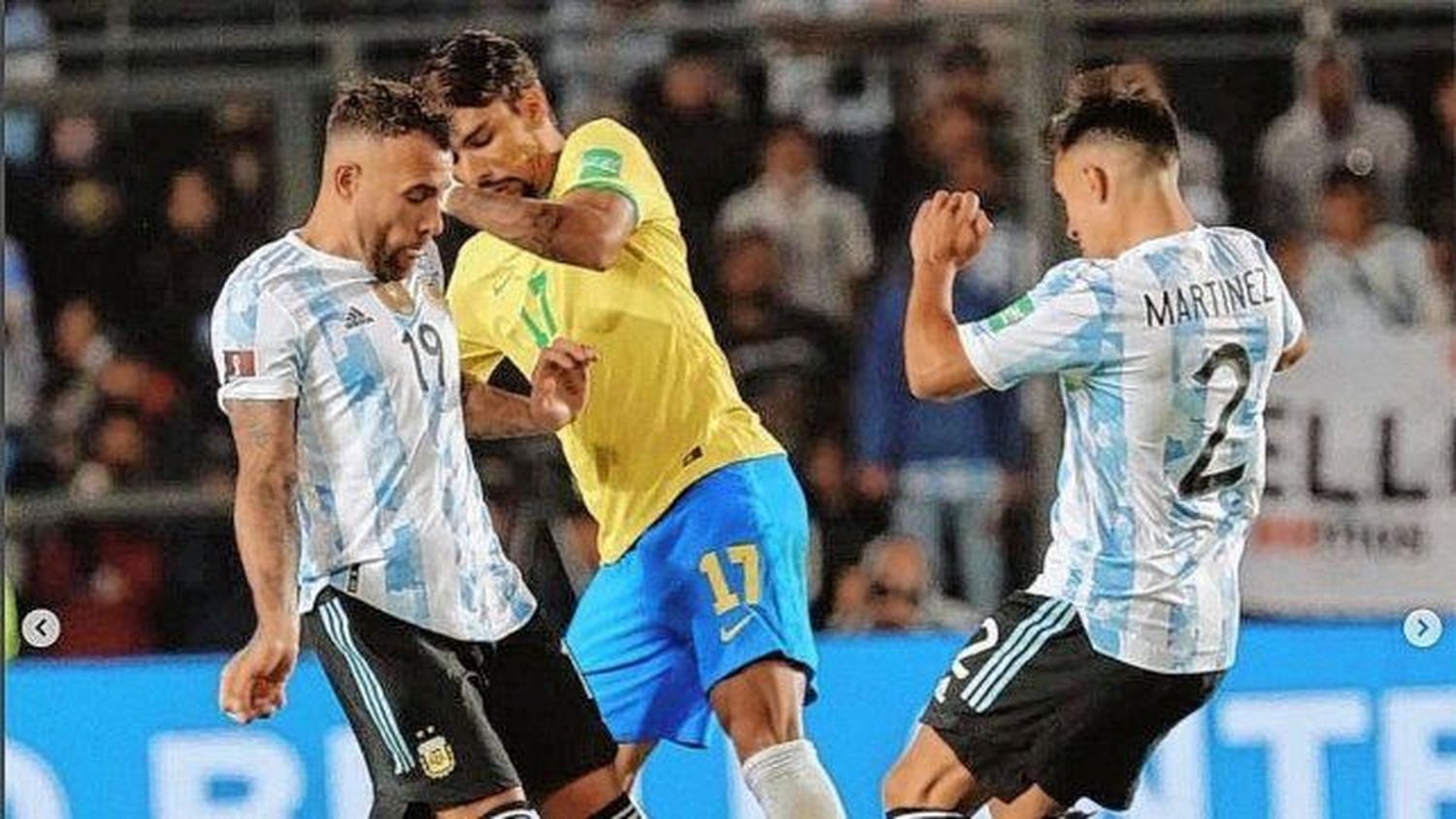 El gualeguayense Lisandro Martínez celebró la clasificación