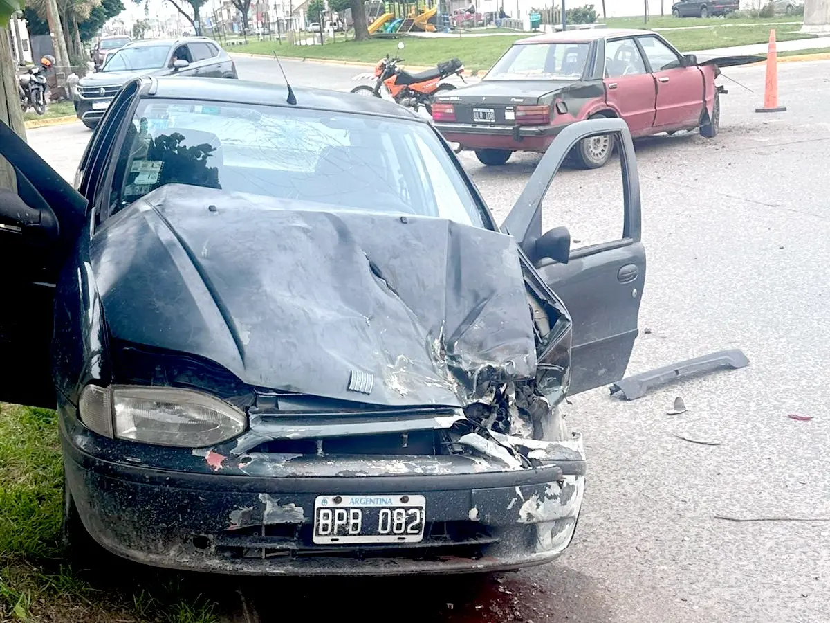 Serios daños materiales registraron ambos rodados involucrados