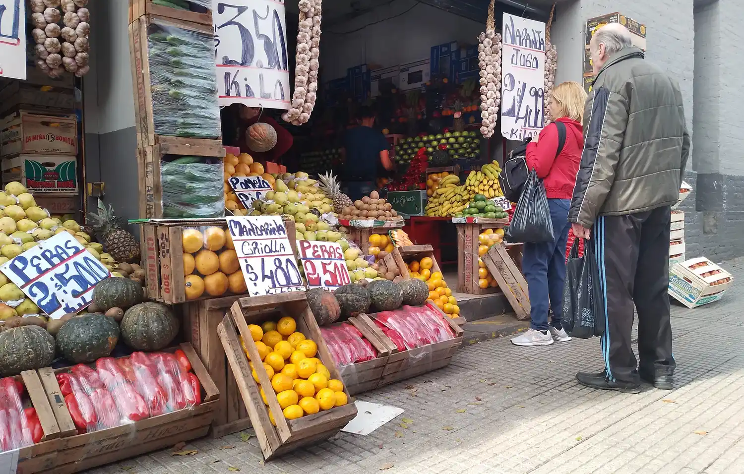 El aumento de los alimentos superó el diez por ciento en abril.
