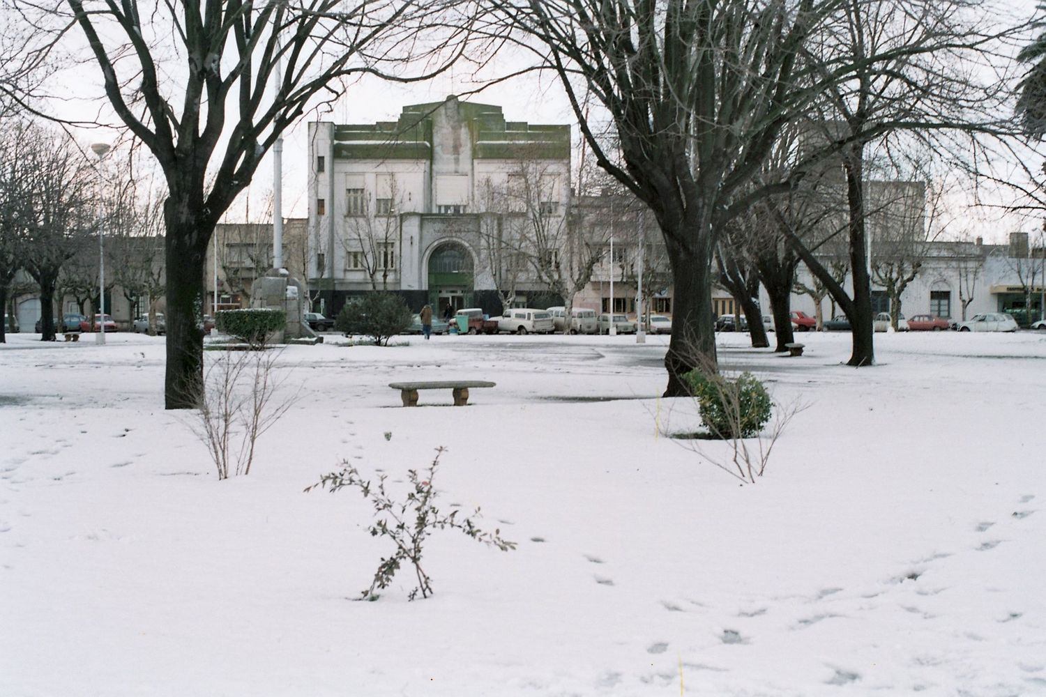 El fin de semana puede nevar en Necochea: las fotos de las nevadas más históricas