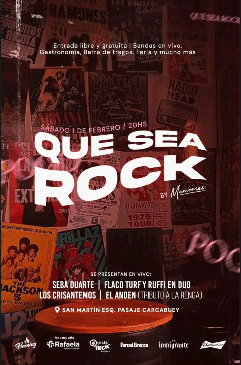 "Que Sea Rock" vuelve con todo este sábado
