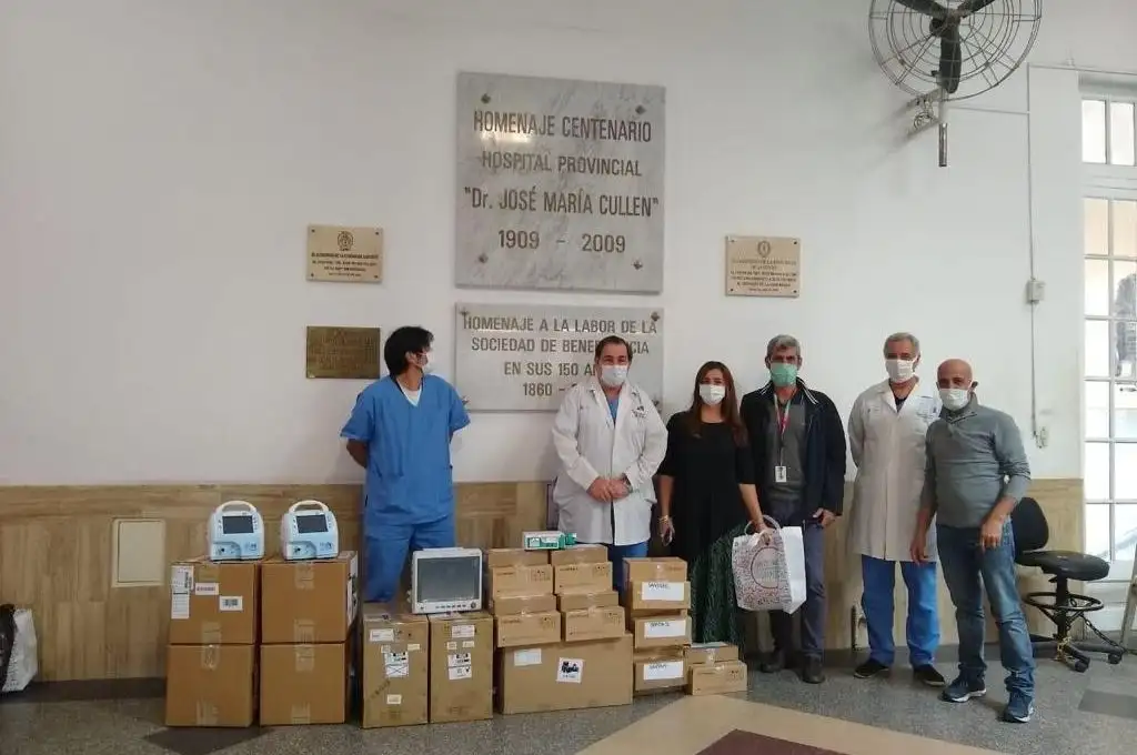 El hospital Cullen recibió donaciones de Messi