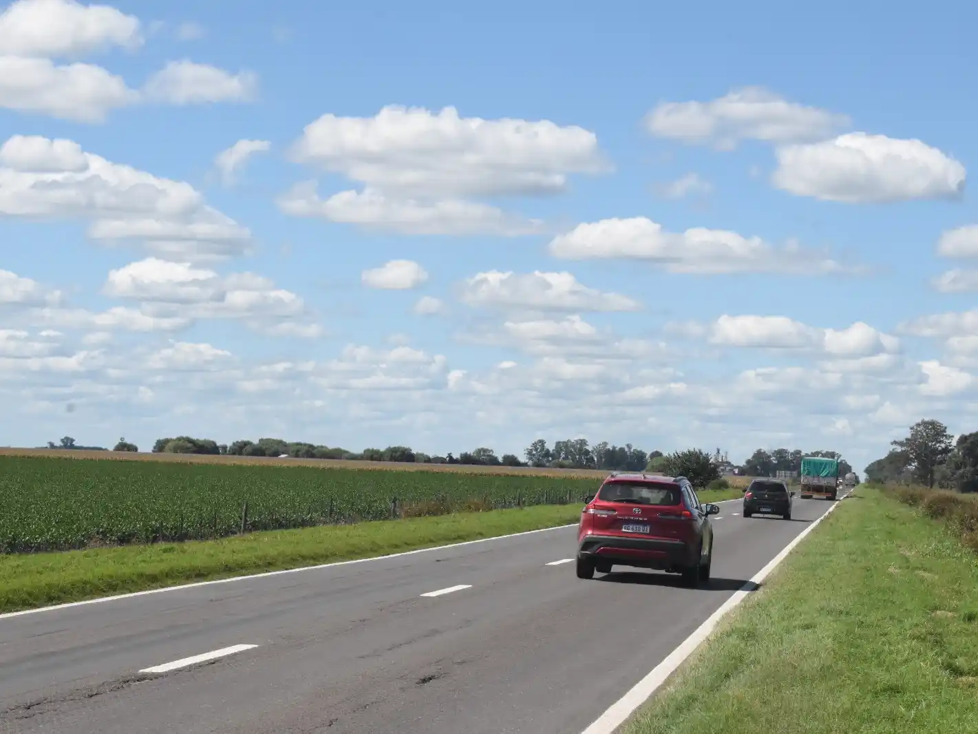 El presidente Javier Milei llevó a cabo casi literalmente su plan de "obra pública cero". Gentileza