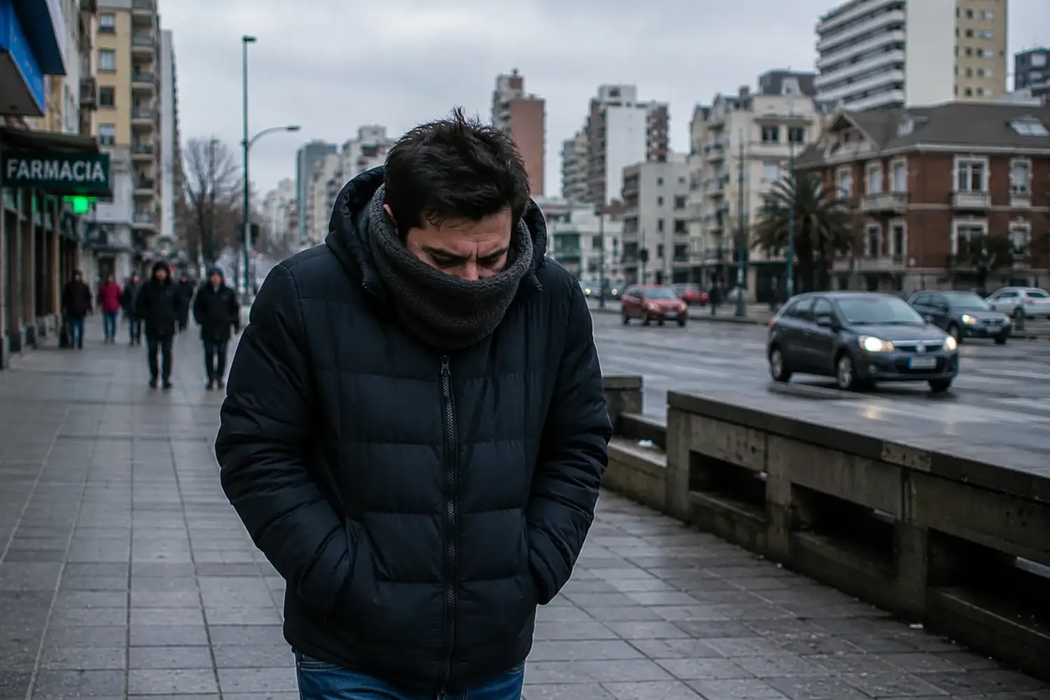 Un domingo para abrigarse: frío y nubosidad en Mar del Plata