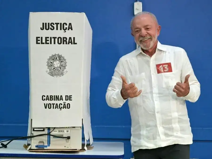 Lula da Silva, presidente reelecto en Brasil.