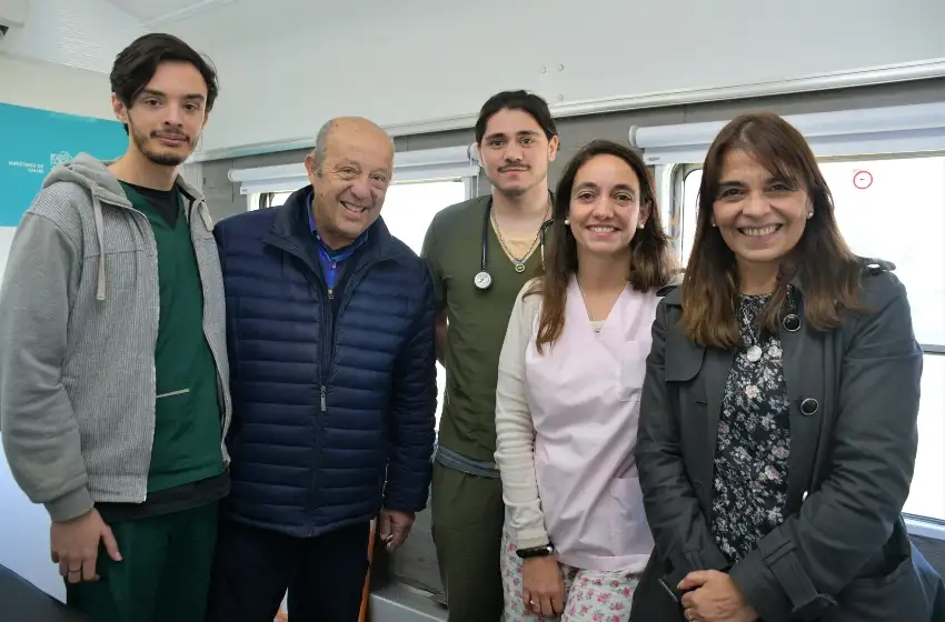 El Tren Sanitario llegó al Partido de Mar Chiquita