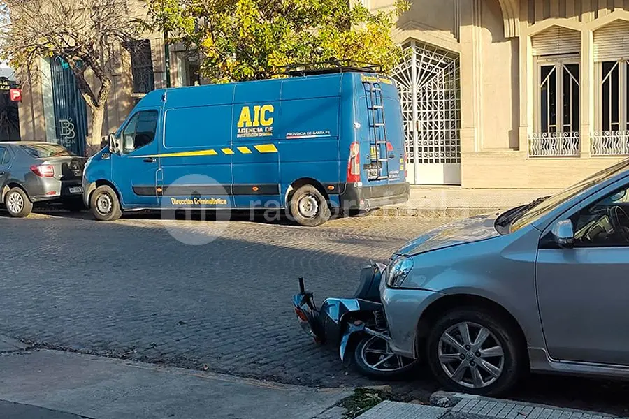 Tragedia en Rafaela: una joven falleció tras un fuerte accidente en pleno centro