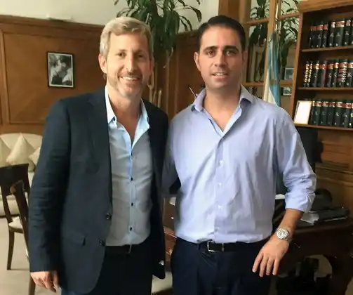 Obras para Pueblo Belgrano: Davico se reunió con el Ministro del Interior 