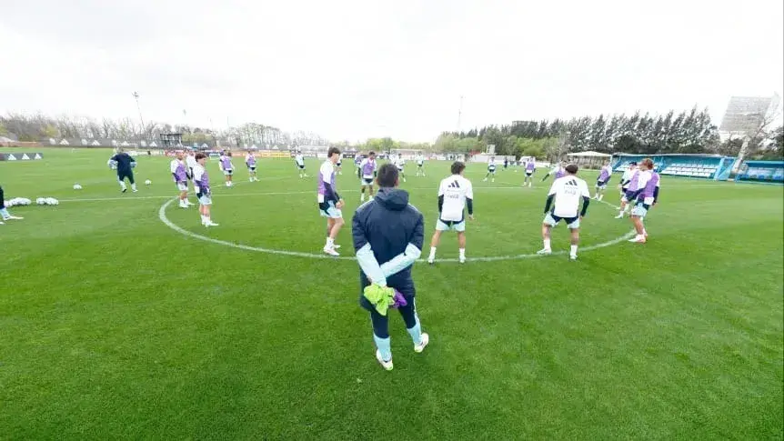 El primer equipo que paró Scaloni de cara a los amistosos de la Selección Argentina