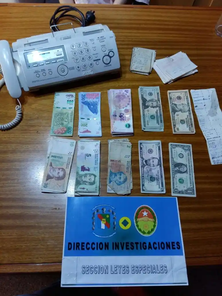 Realizan un allanamiento en el marco de la investigación por juego clandestino