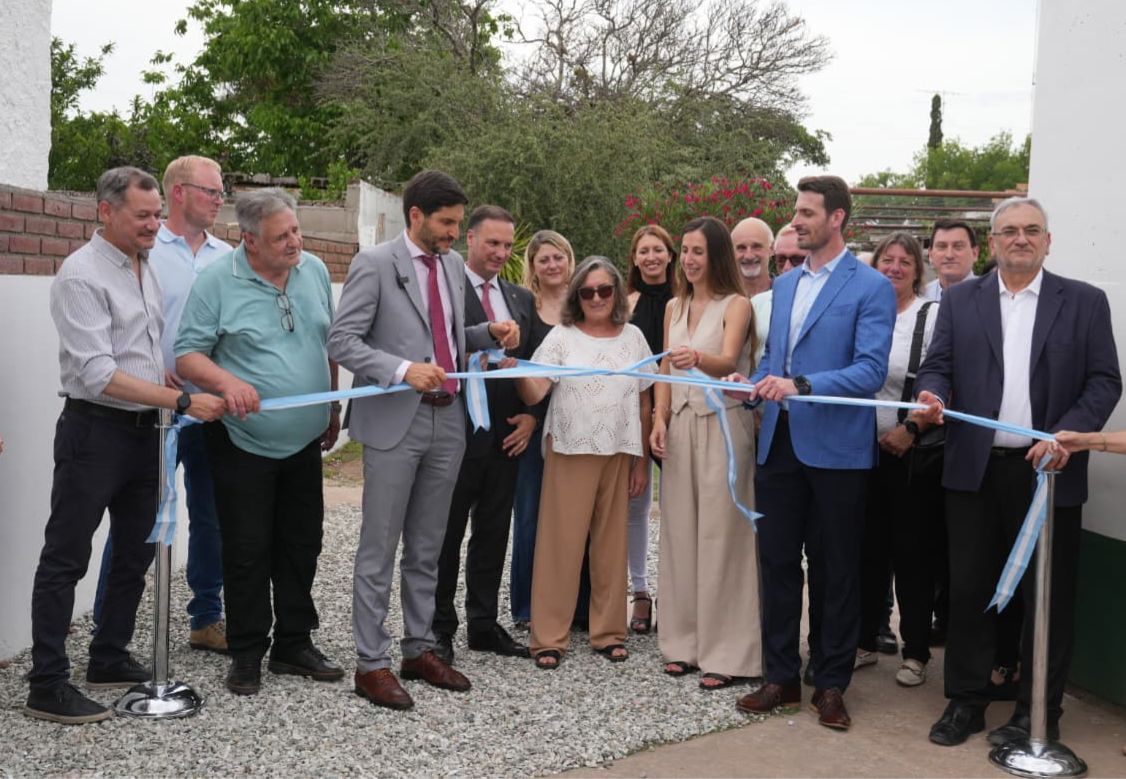 Inauguraron un nuevo tramo del acueducto Desvío Arijón en San Vicente