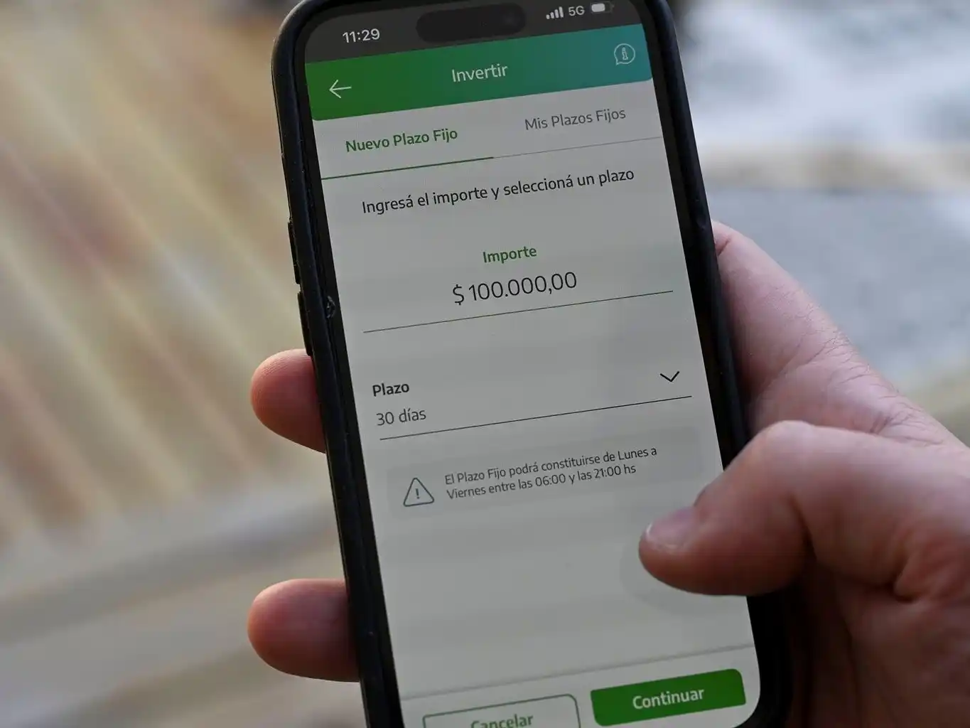 A través de la app Cuenta DNI ahora facilita la inversión en plazos fijos.
