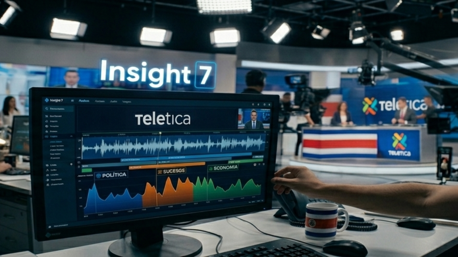 De 50 horas a un minuto: Teletica ahora mide sus audiencias en tiempo real con IA
