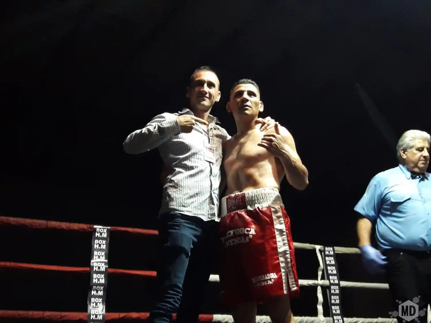 Pesaje confirmado para la velada del sábado