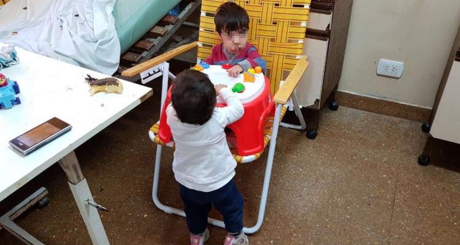 Denuncian por abandono a la madre del niño con desnutrición internado en el Hospital