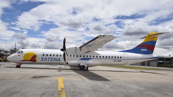 Nuevo ATR 72-600 marca avance en la modernización de la flota de SATENA