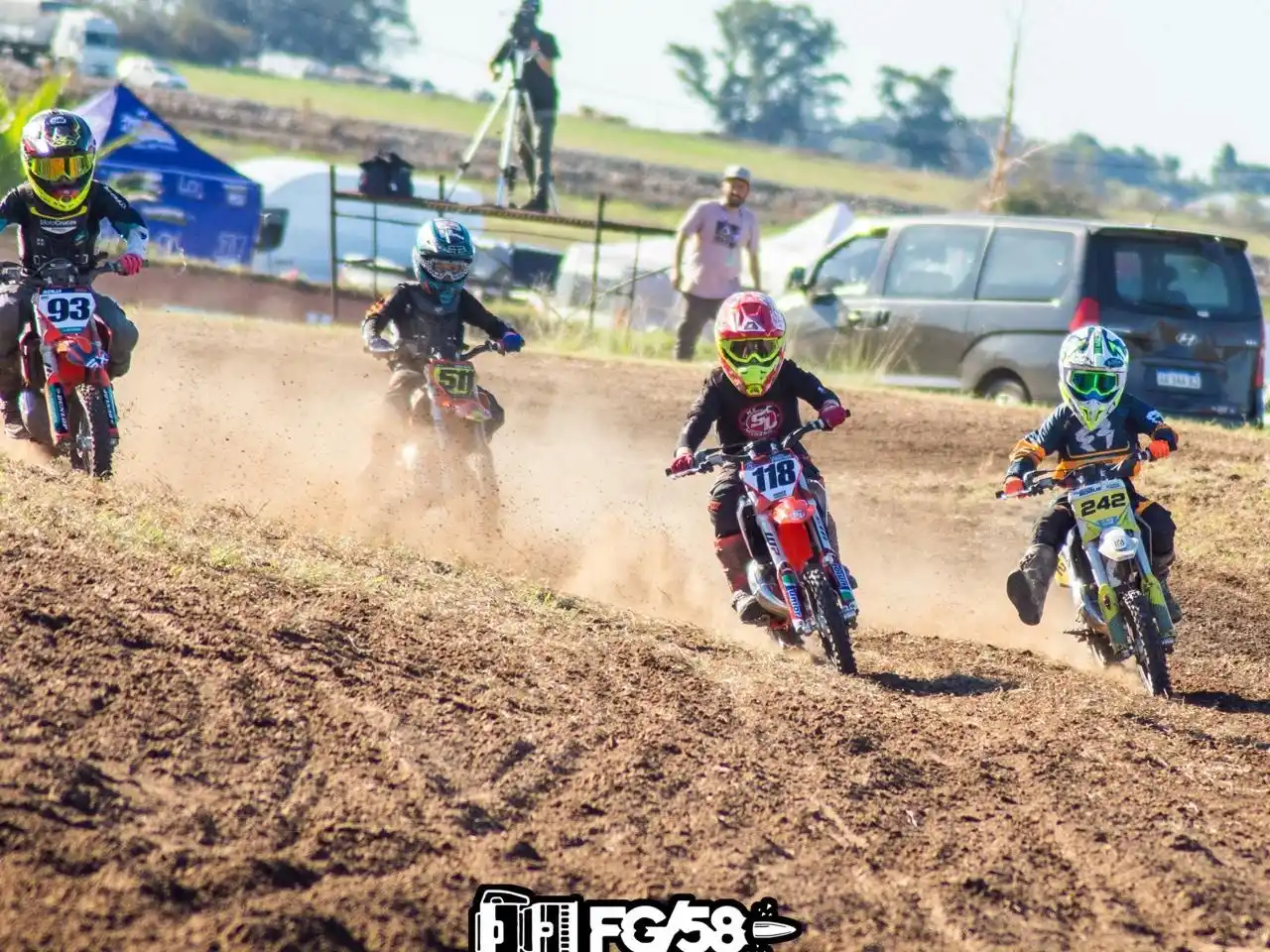 Valentino Bogue representó a Gualeguay en la segunda fecha del Campeonato Argentino de Motocross