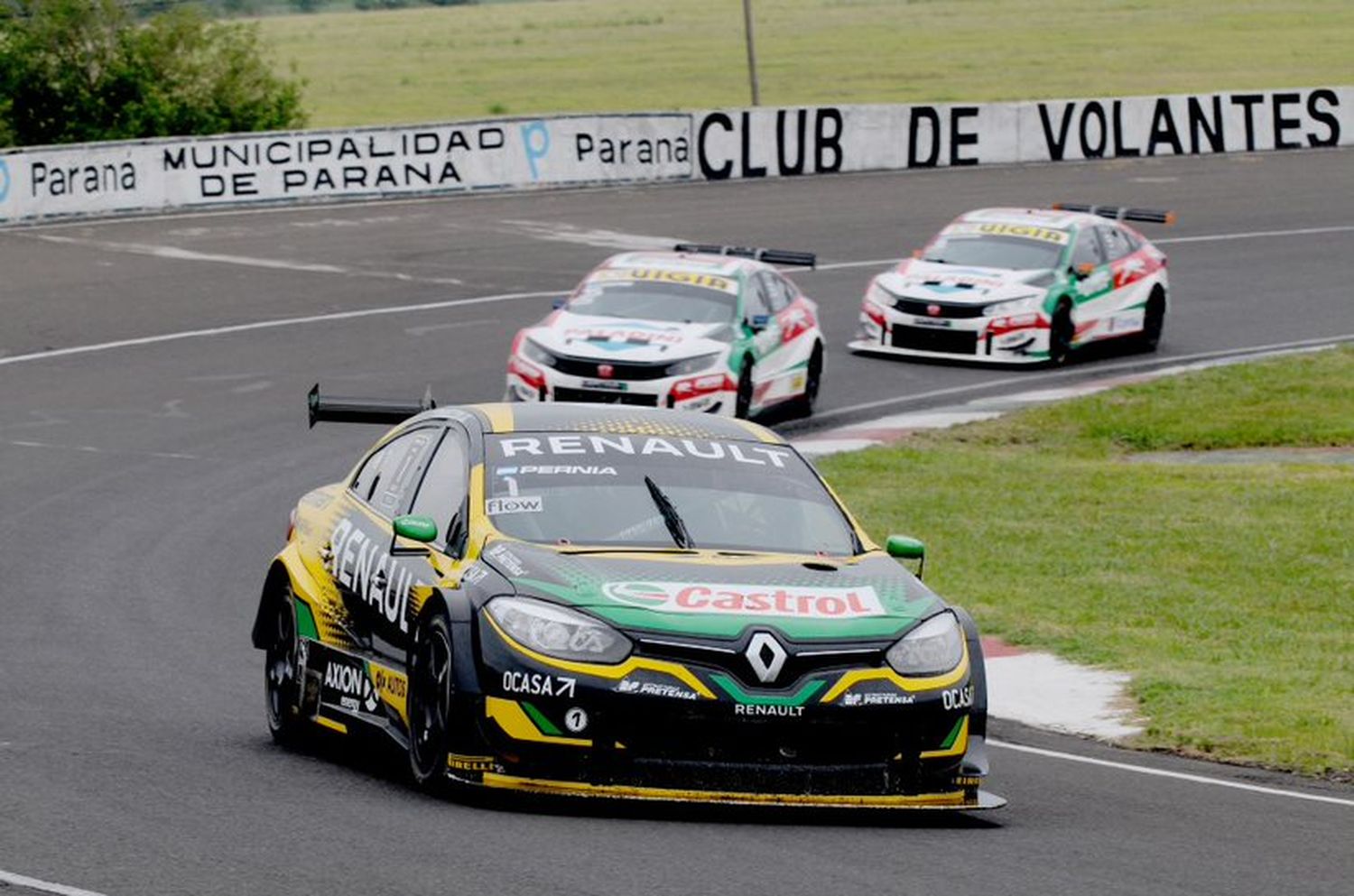 En Paraná, tercer triunfo consecutivo para Pernía