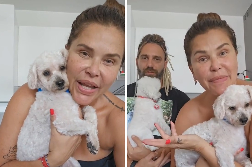 Carlitos con su nueva familia.