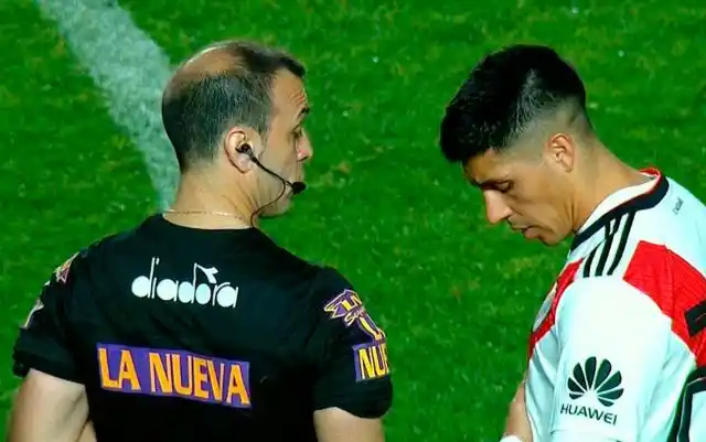 Baliño reconoció su error que favoreció a River: su explicación del penal que no cobró