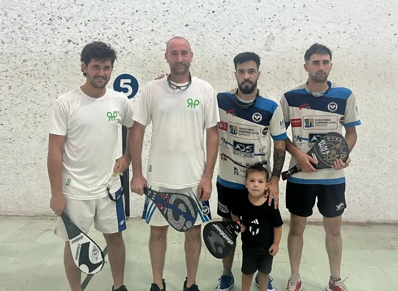 Club de Pelota: Pintos, Benavides y Sallenave ganaron la tercera categoría del Torneo Apertura Provincial