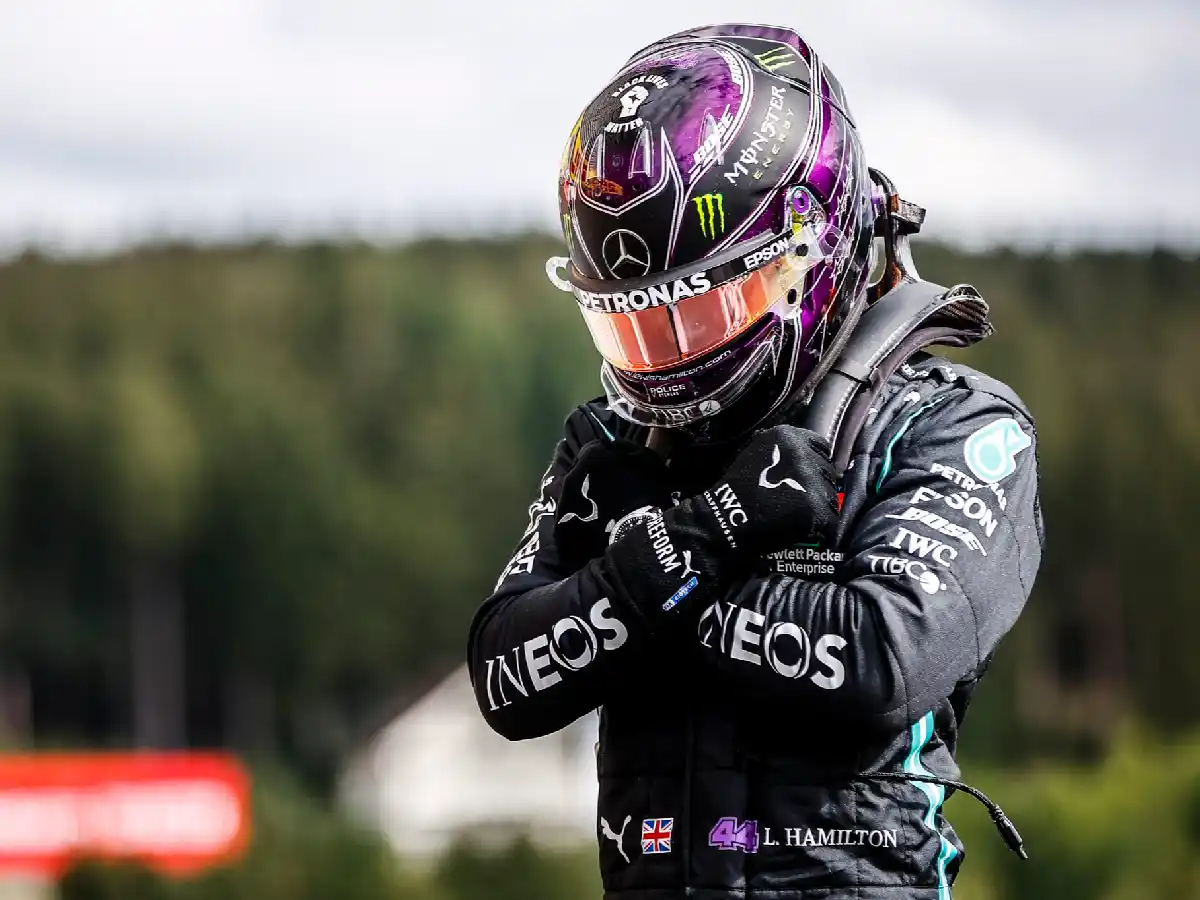 Hamilton impuso su ritmo en Bélgica