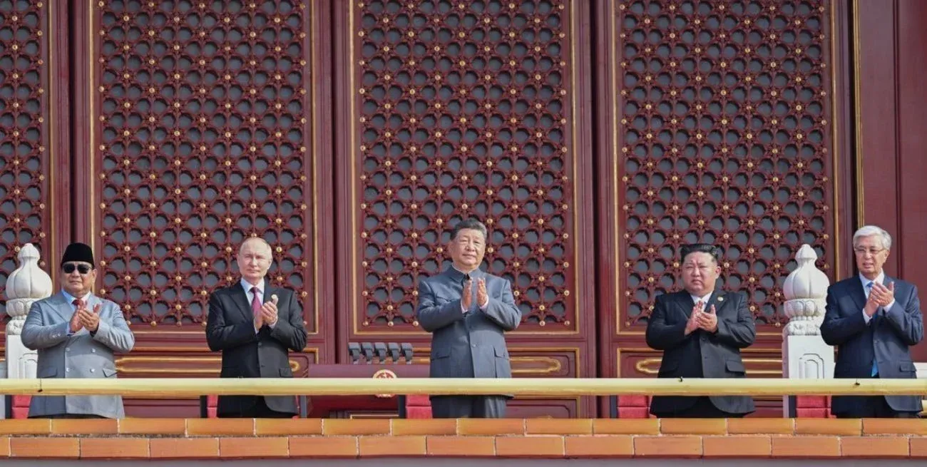 Xi Jinping, Vladimir Putin y Kim Jong Un compartieron palco en Pekín, una imagen con fuerte peso geopolítico.