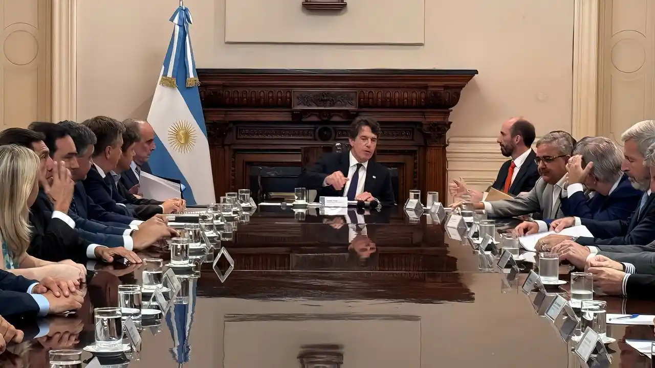 Reunión con gobernadores por el "Pacto Federal"