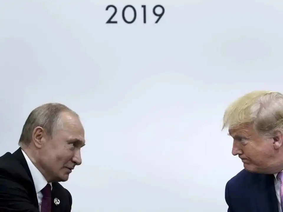 Vladimir Putin y Donald Trump.