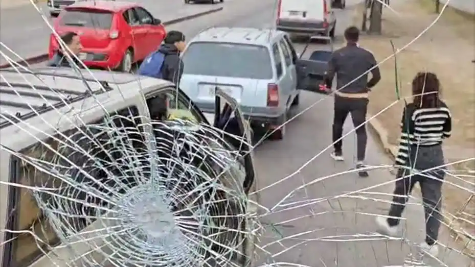 Todo quedó filmado.