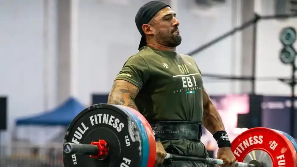Leandro Ebi, representante local. Habrá presencia necochense en lo que será el certamen Strongfit en Tortuguitas