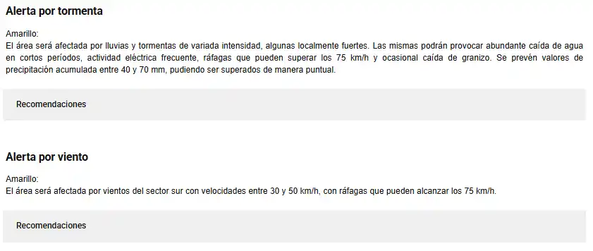 alerta amarillo smn - 1