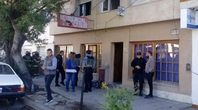 Incendio en Trelew: una persona murió y tres resultaron heridas