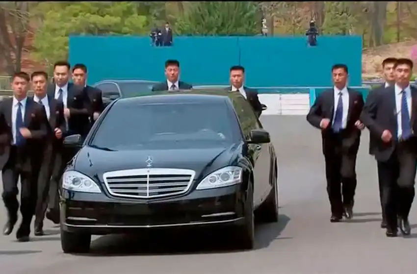 Quiénes son los escoltas de Kim Jong-un