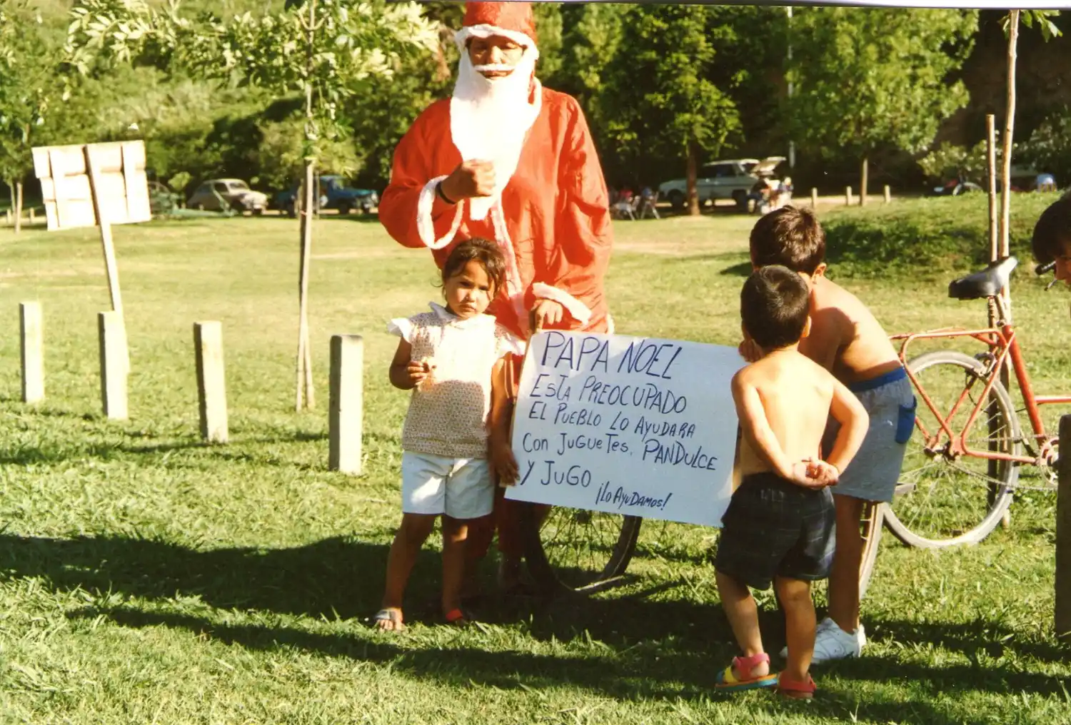 Juana Luffi, Papá Noel