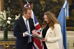 Bordet se reunió con la Embajadora de Reino Unido