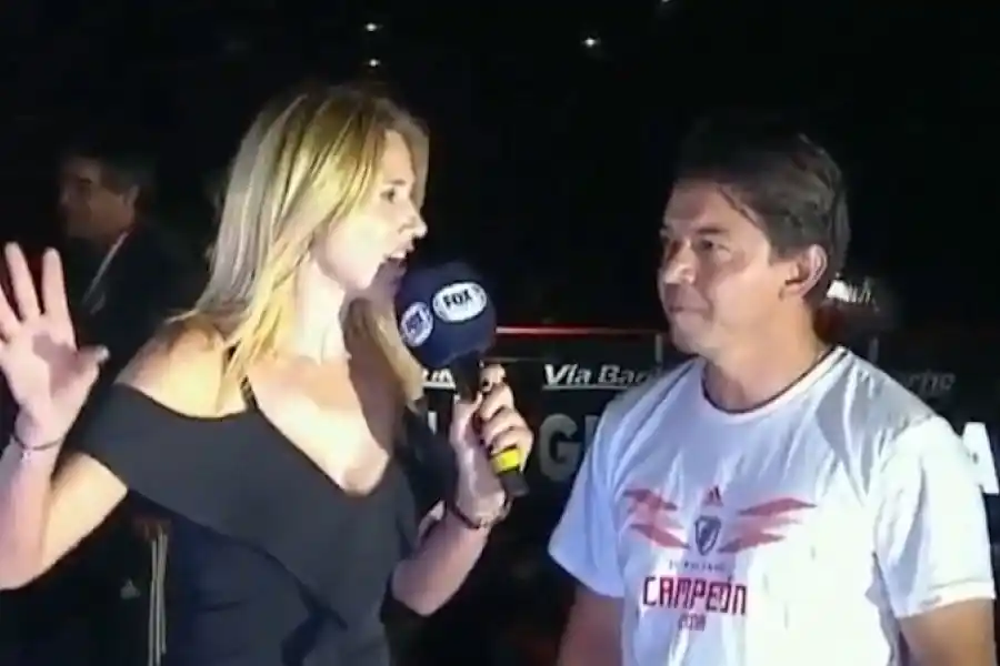 Alina Moine reveló detalles de su relación "íntima" con Marcelo Gallardo