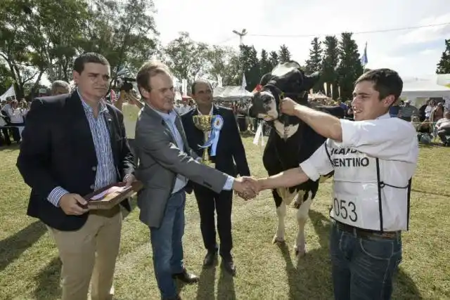 Bordet en la Expo Provincial de la Leche