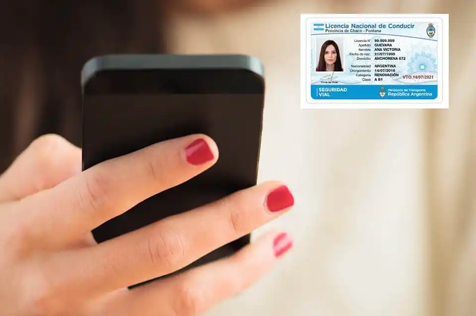 Lanzan una versión digital del registro para conducir que podrá mostrase desde el celular