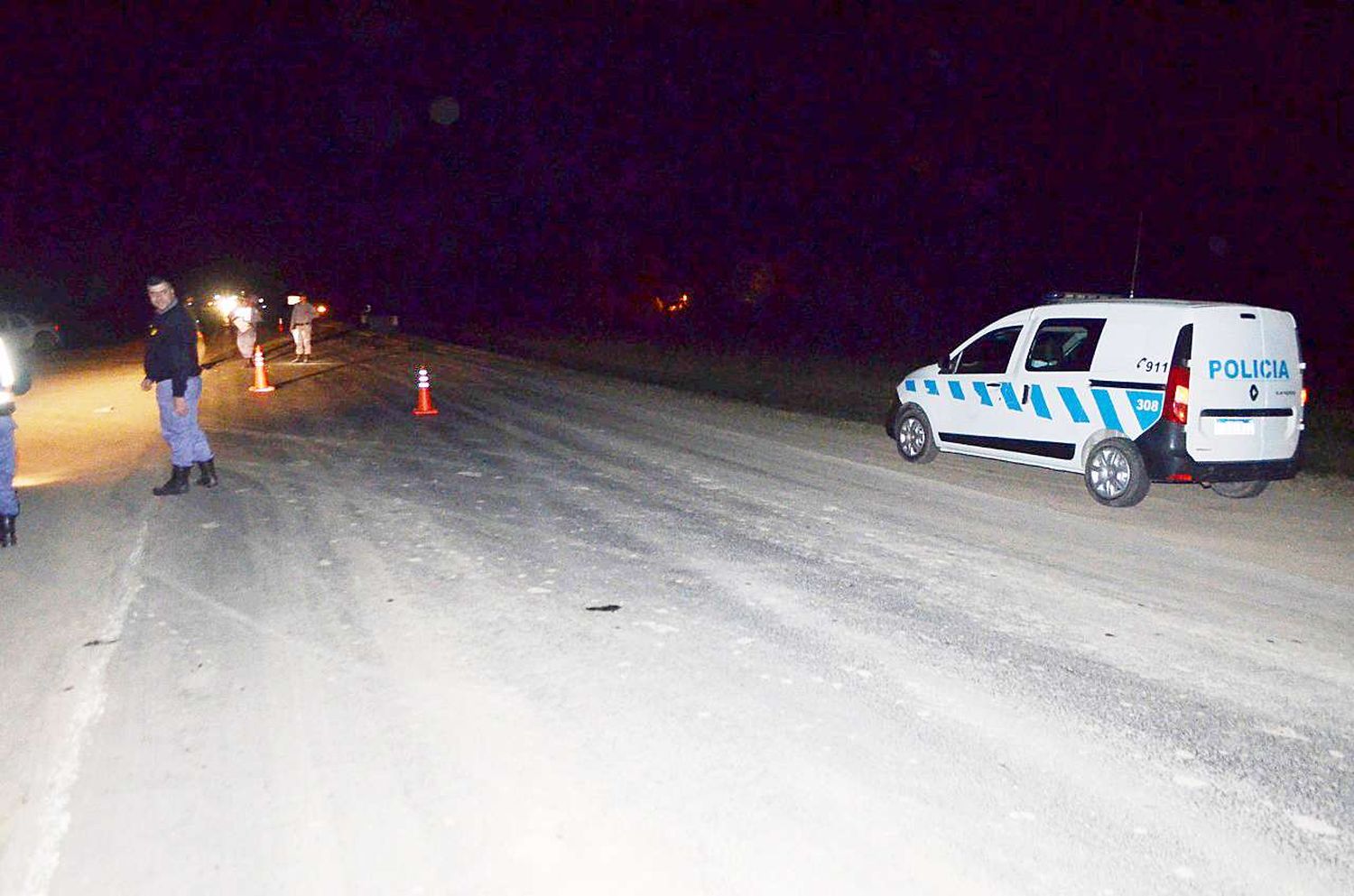 Un hombre falleció y su pareja en grave 
estado al ser embestidos por una camioneta