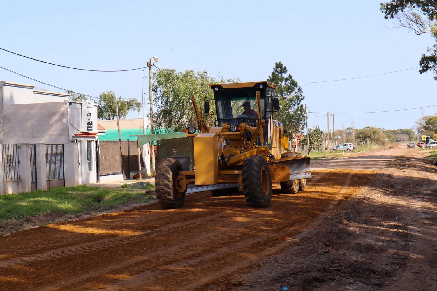 Realizan trabajos de consolidación y ripio